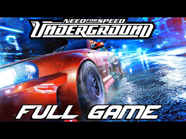 NEED FOR SPEED UNDERGROUND Gameplay Walkthrough FULL GAME (4K 60FPS) Remastered