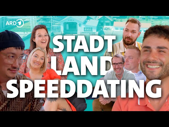 Wer überzeugt beim Speed-Dating? 👀 | STADT + LAND = LIEBE?! 💞