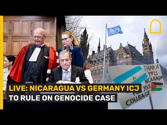 LIVE: NICARAGUA VS GERMANY ICJ TO RULE ON GENOCIDE CASE