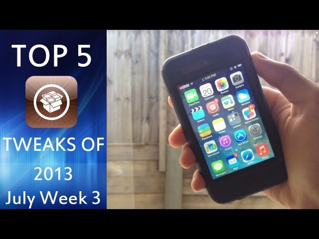 Top 5 Cydia Tweaks of 2013 | July Week 3 | Ayra, SearchAmplius, TaskMaster, StatusHUD & iOS 7 Theme