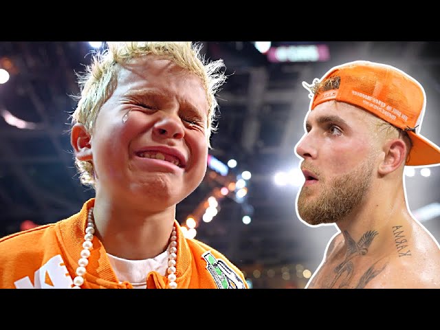 Someone made Tydus CRY at the Jake Paul FIGHT..