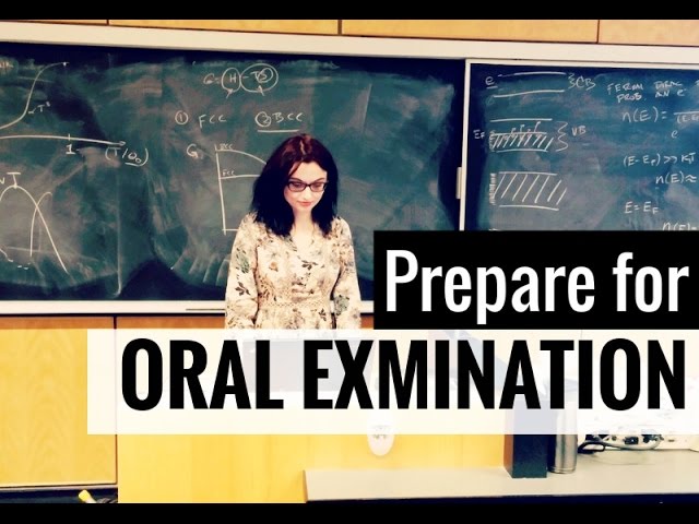 How to Prepare for an Oral Exam // Oral Examination Tips & Tricks