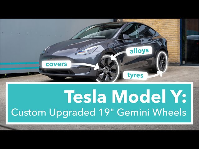 Tesla Model Y: MODIFYING 19" Gemini Wheels (Alloys, Aero Covers, Michelin Tyres)