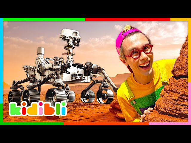 Let's Learn About Mars! | Educational Space Adventures | Science Videos for Kids | Kidibli