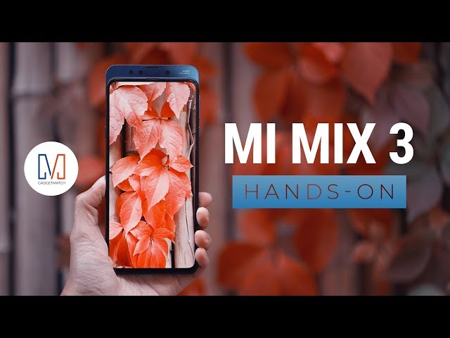 Xiaomi Mi MIX 3 Review