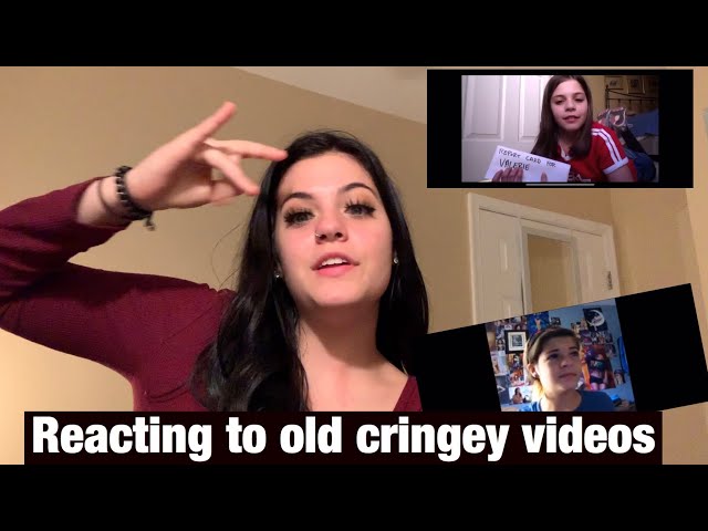 Reacting to my old cringey YouTube videos