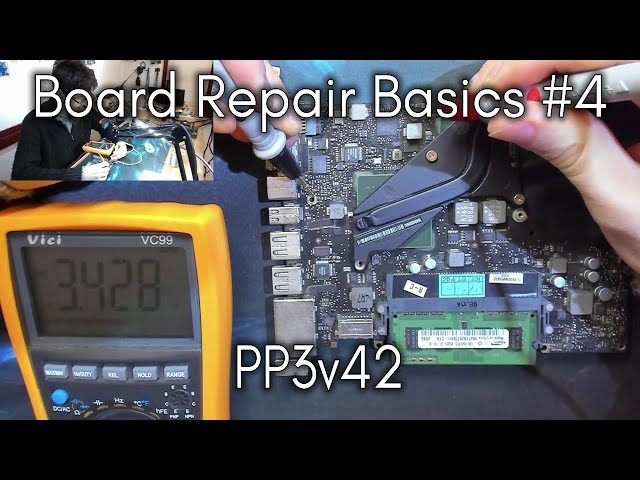 Board Repair Basics #4 - PP3v42