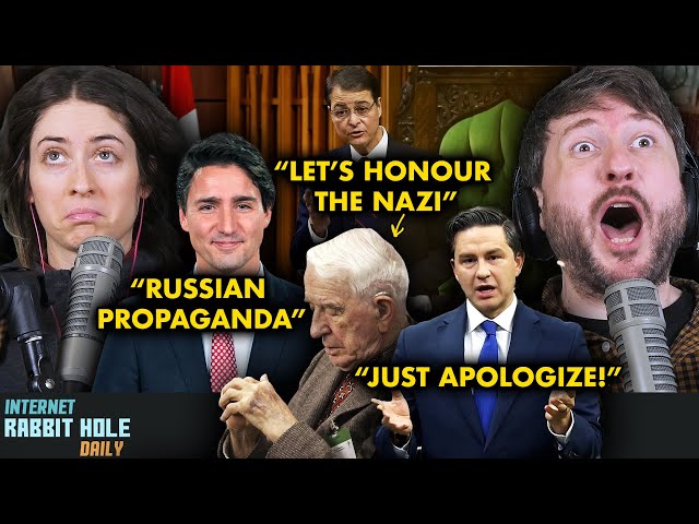 Trudeau Honours a NAZI, Then Claims It's RUSSIAN PROPAGANDA??? | Canadians React