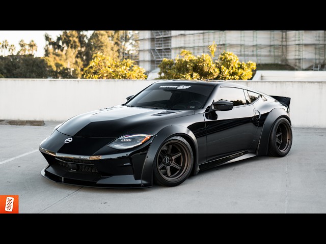 Building a 2023 Liberty Walk Nissan Z in 24 minutes! (Complete Transformation)