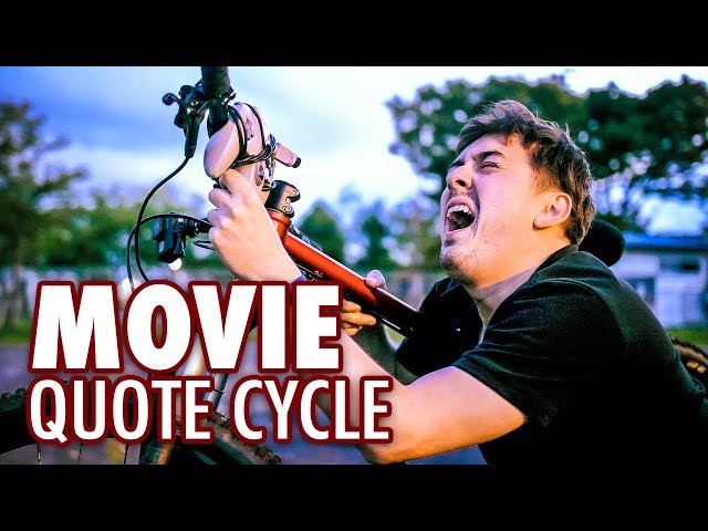 Cycling Japan Speaking Only in Movie Quotes