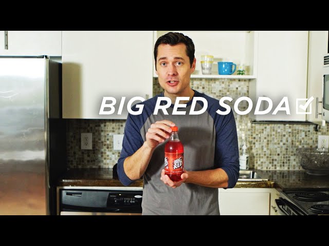 Big Red Soda: All The Sugar!