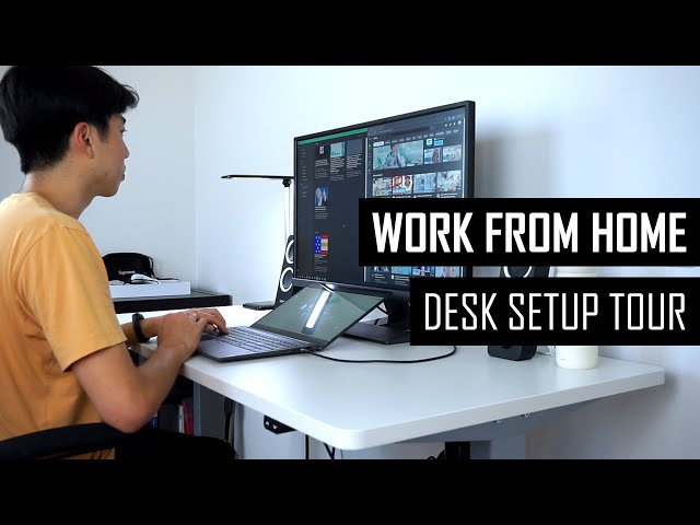 My "Work From Home" Desk Setup Tour: 2020 Edition!