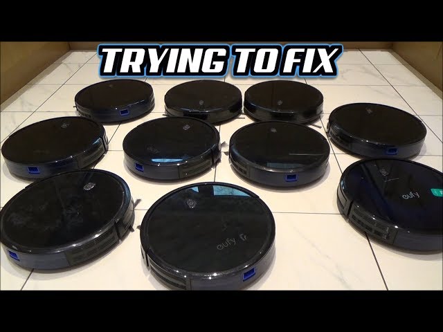 Trying to FIX: Joblot of 10x Faulty Robotic Vacuum Cleaners