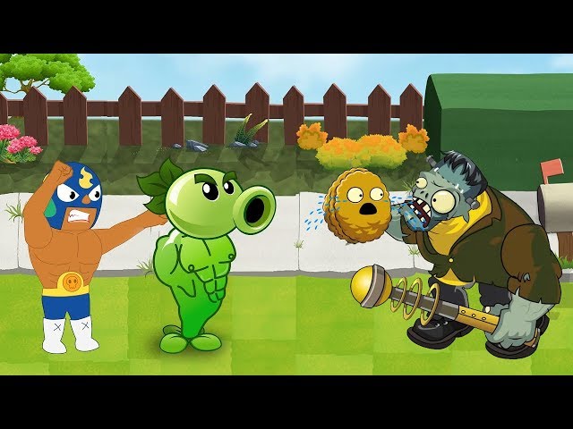 Plants Vs Zombies GW Animation  - Episode 9 -  Brawl Stars vs Frankengarg Gargantuar