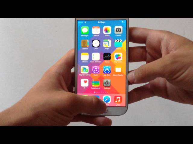 How to make your android look EXACTLY like iOS 9 WORKS!!!