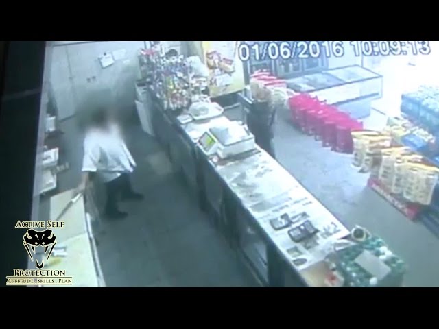 Store Owner Disarms Armed Robber