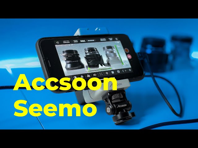 Accsoon Seemo - Use your iPhone as a monitor!
