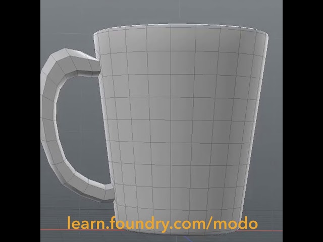 Modo Beginner Tutorial - Modeling a Coffee Mug