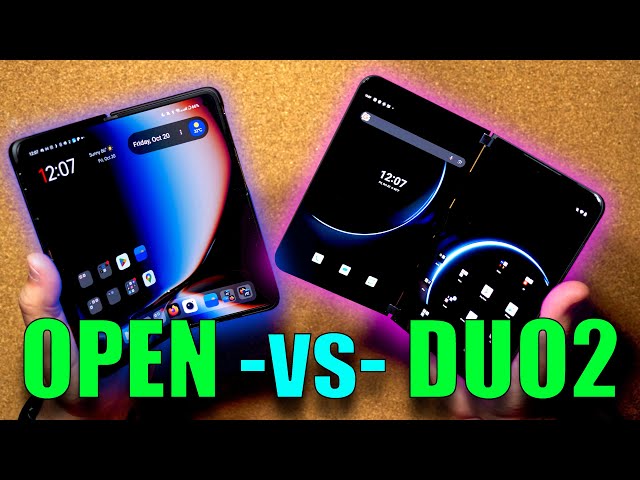 OnePlus Open vs Surface Duo 2: An Unfair Folding Phone Fight...
