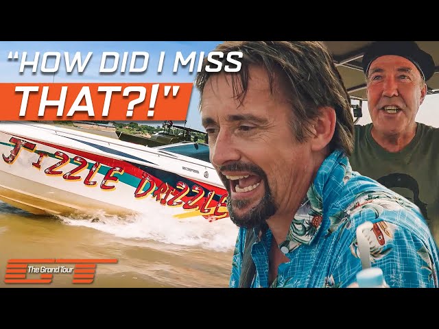 Clarkson and May Prank Hammond with a New Name for his Boat | The Grand Tour