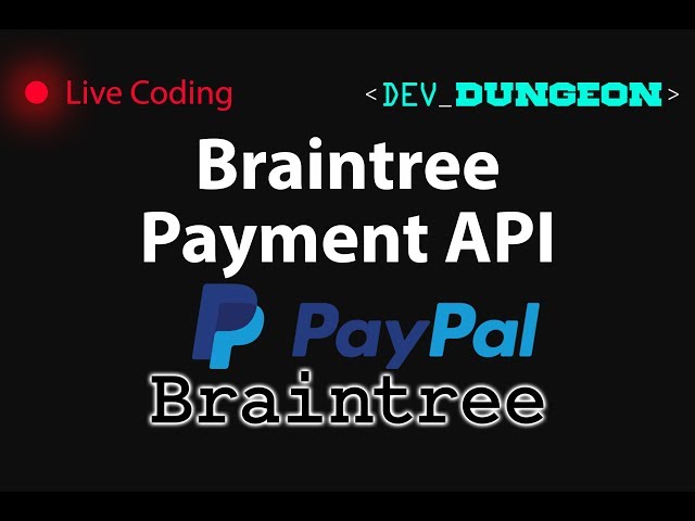 Live Coding: Braintree Payment API