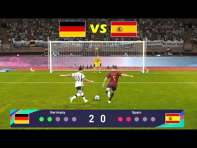 Germany VS Spain - Penalty Shoot - Efootbal 2021