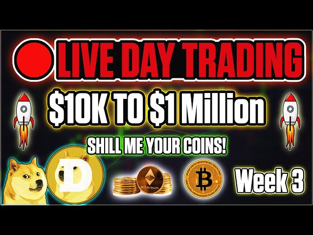 🔴 $10K to $1Million | Week 3 🔴 LIVE DAY TRADING!