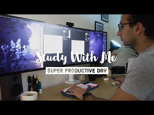 Study With Me - A Super Productive Day