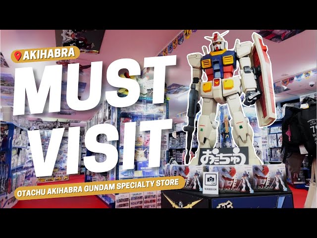 Akihabara's Hidden Gundam Shop that has EVERYTHING (RARE FINDS)