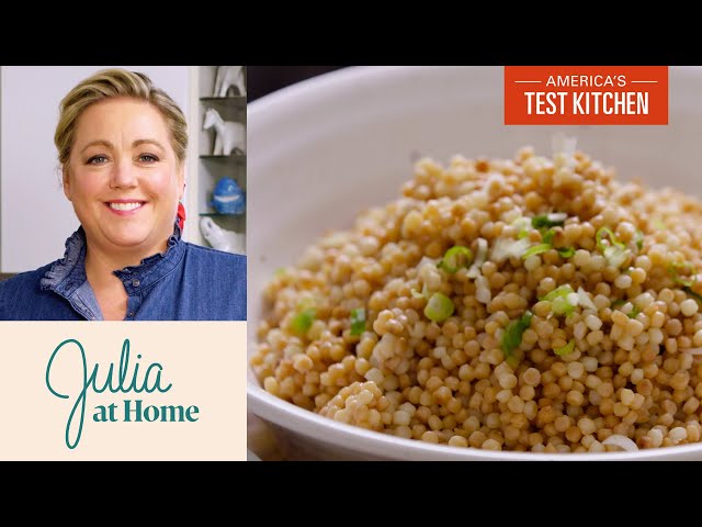 How to Cook Pearl Couscous | Julia At Home