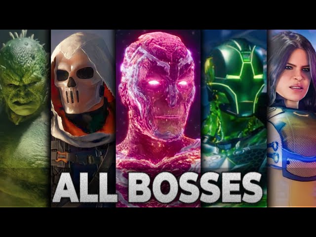 Marvel Avengers - All Bosses & Ending + DLC's