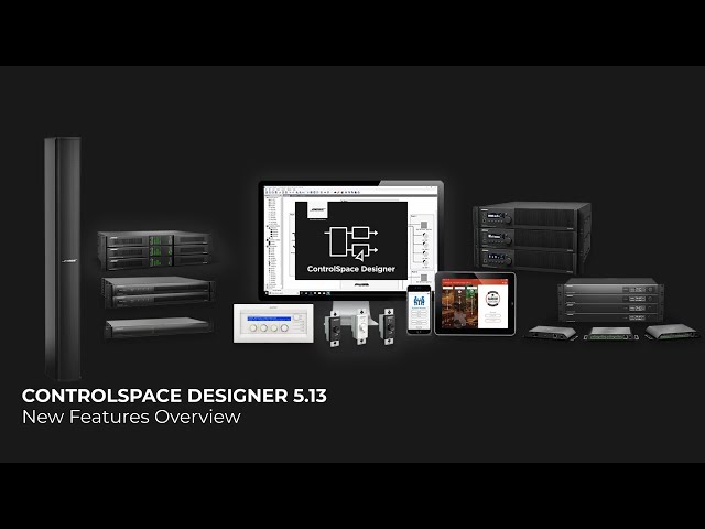 ControlSpace Designer v5.13 Overview