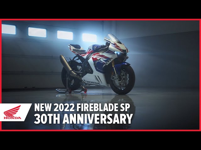 New 2022 Fireblade SP 30th Anniversary
