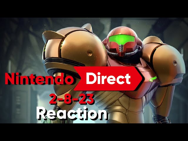 METROID PRIME REMASTERED IS REAL!!! - Nintendo Direct Reaction (2/8/23)