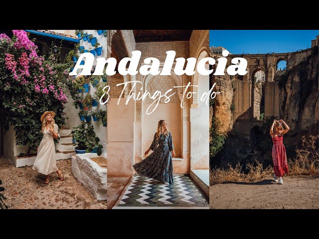 Things to do in Andalucia Spain Vlog - Cordoba, Granada and more