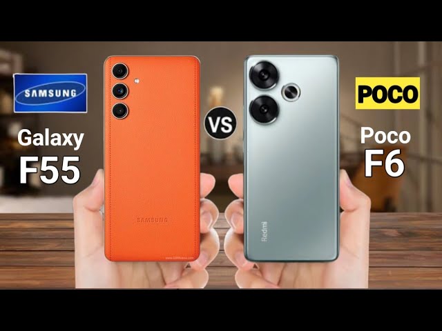 Samsung Galaxy F55 vs Poco F6 5g | Poco f6 5g vs Galaxy f55 5g | Comparison @TechnoRuhez