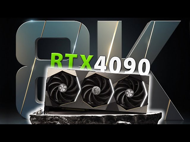 RTX 4090 - 8K // Test in 12 Games