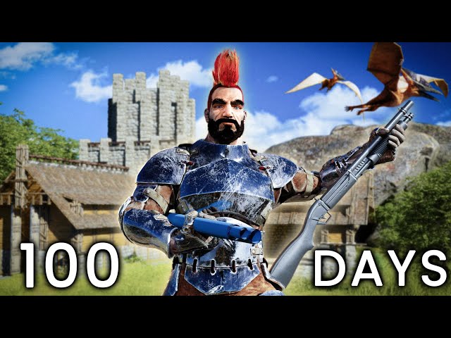 I Have 100 Days To Beat ARK Hardcore - The Island