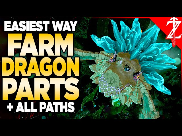 Dragon Paths, Locations, & Easy Dragon Part Farming in Tears of the Kingdom