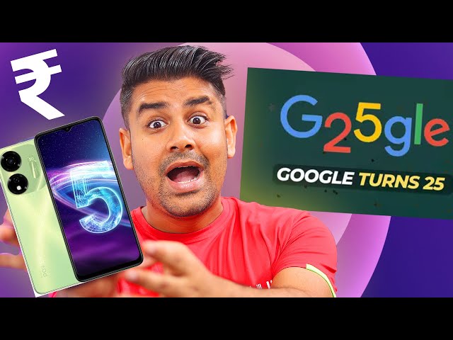 Cheapest 5G Phone - Google 25th Birthday 🎂🥳