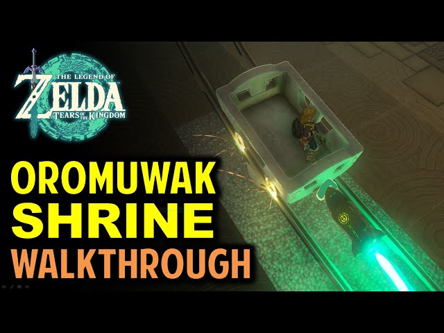 Oromuwak Shrine puzzle: Launching Device Walkthrough | The Legend of Zelda: Tears of the Kingdom