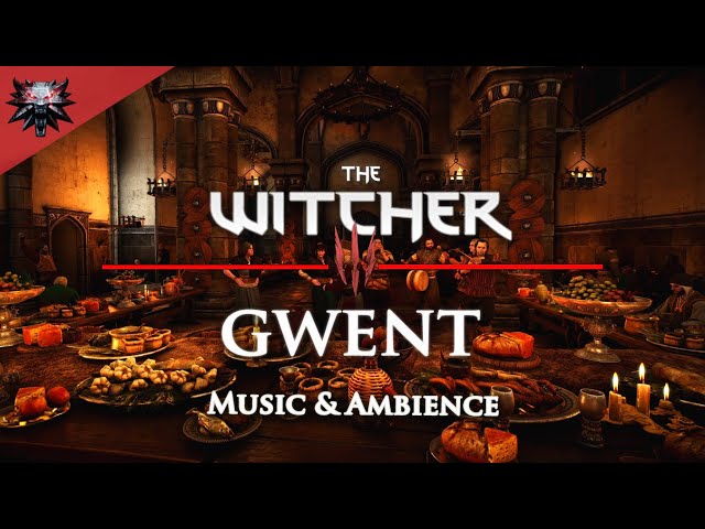 How about a round a Gwent ? The Witcher 3 Fantasy Tavern & Inn Music and Ambience #relax #study #dnd
