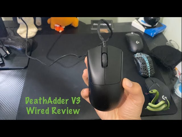 this is THE mouse to get if you have large hands (Quick DeathAdder V3 review)