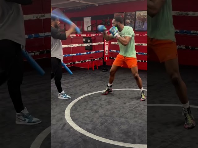 JARON BOOTS ENNIS TRAINING FOR TERENCE CRAWFORD FIGHT 🔥🥊 #shorts #boxing #viral