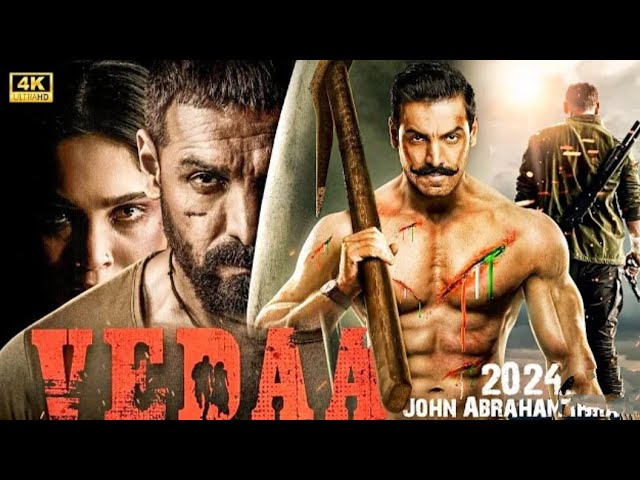 VEDAA 2024 | John Abraham & Sharvari Wagh | New Bollywood Action Hindi Movie