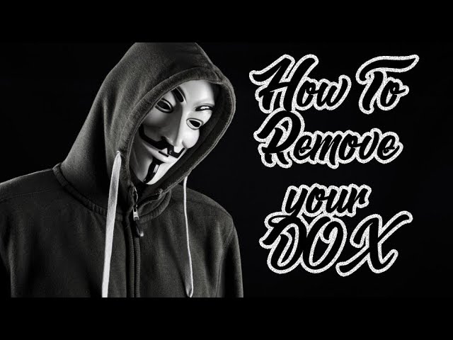 How to remove your address off the internet / prevent getting DoXXeD