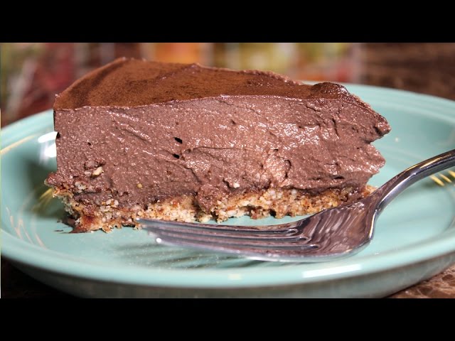 Best Plant Based Vegan Refined Sugar Free Chocolate Cheesecake:  Whole Food Plant Based Recipe