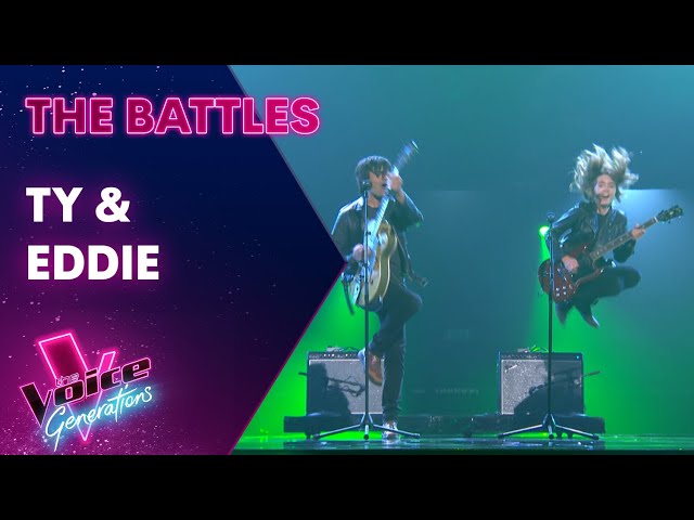 Ty & Eddie Rock Out With 'Are You Gonna Be My Girl' | The Battles | The Voice Generations Australia