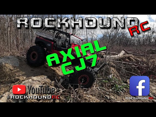 Rockhound RC Adventures: Unboxing and maiden run with my new AXIAL CJ7 #axial #jeep #cj7 #renegade