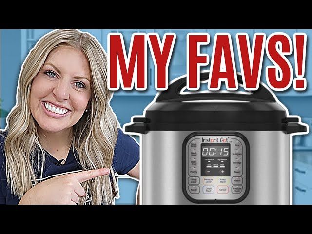 20 of the BEST Things to Make in the Instant Pot - What I ALWAYS Make
